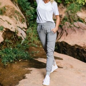 ZYIA Gray Track Pants